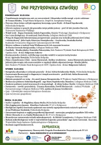 Program Dzień Przyrodnika w IV LO. Kliknij, aby powiększyć zdjęcie.